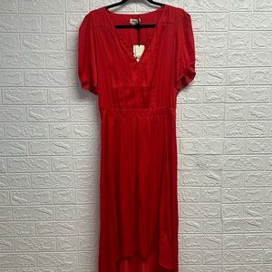 Zadig & Voltaire new red dress size large